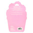 Iscream Strawberry Bath Bomb in pink