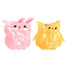 Iscream Spring Friends Hair Clips front view