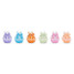 Iscream Mini Bunny Hair Clips Set