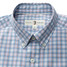 Duck Head Men's Performance Poplin Sport Shirt Light Blue detail view