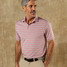 Duck Head Men's Long Drive Performance Polo Rosewood front