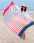 Sand Cloud Stars & Stripes 37x67 Beach Towel Sand Cloud Stars & Stripes design