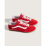 The Vans Super Lowpro Shoes in Racing Red
