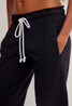 FP Movement Women's Flutter Cropped Joggers in Black full length