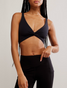 FP Movement Women's Never Better Twist Crop in Black