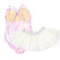 Shade Critters Girls' Metallic One-Piece Tutu Swimsuit detail view