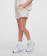 Southern Shirt Women's Off Duty Shorts in Linen flat lay