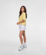 The Southern Shirt Women's On The Line Short Sleeve Tee in Lemon Drop