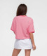 The Southern Shirt Women's On The Line Short Sleeve Tee in Pink Lemonade
