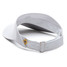 Duck Head Men's Throwback Visor White front view