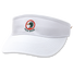 Duck Head Men's Throwback Visor White detail view
