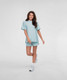 Southern Shirt Women's Lazy Days Top Sky Mist front view