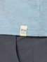 Fair Harbor Men's Kismet Tee Faded Denim back view
