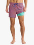 Fair Harbor Men's 5" Bungalow Trunks Cobalt Suns side view