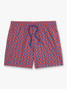 Fair Harbor Men's 5" Bungalow Trunks Cobalt Suns front lay