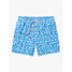 Fair Harbor Men's 5" Bungalow Trunks Blue Water Waves front view