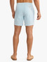 Fair Harbor Men's 7" Bayberry Trunks Seapine Seersucker back view