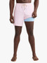 Fair Harbor Men's 7" Bayberry Trunks Pink Seersucker front view