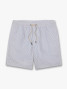 Fair Harbor Men's 7" Bayberry Trunks - Grey Seersucker