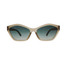 goodr Deco G Sunglasses in Dulce De Leche Luxe front transparent view