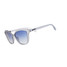 goodr Pounce G Sunglasses in Blue side transparent view