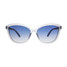 goodr Pounce G Sunglasses in Blue front transparent view