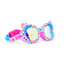 Bling2o Girls' Savvy Cat Swim Goggles in Purrfectly Patriotic detail view