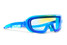 Bling2o Boys' Hologram Swim Goggles in Ocean Byte strap view
