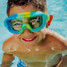 Bling2o Boys' Hologram Swim Goggles in Cyber Green angle