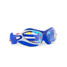 Bling2o Boys' Covert Chomp Swim Goggles in Frost Fin front view