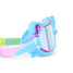 Bling2o Girls' Flexi Feline Swim Goggles in Pouncy Blue strap detail