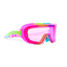 Bling2o Girls' Hologlow Swim Goggles in Pixel Pink back view