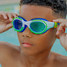 Bling2o Boys' Jurassic Dive Swim Goggles in Seafoam Spike
