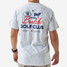 Burlebo Men's Golf Club Tee Heather Ash Grey full view