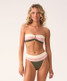 PQ Swim Women's Olive Banded Bikini Bottom front view