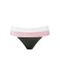 PQ Swim Women's Olive Banded Bikini Bottom side view