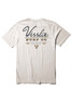 Vissla Men's Craftsmen Short Sleeve Tee in White back view