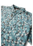 Vissla Men's Jungalo Hybrid Eco Short Sleeve Shirt in Maui Blue front view