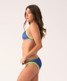 PQ Swim Women's Platinum Crochet Bikini Bottom front view