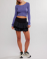 FP Movement Field Day Tennis Skort Black front view