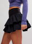 FP Movement Field Day Tennis Skort Black side view