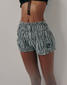 Free People Women's Favorite Find Bloomers Shorts in Black Combo lifestyle view