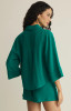Z Supply Helena Airy Gauze Top in Rainforest