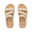 Reef Women's Water Vista Higher 2 Platform Sandals Cream sole view
