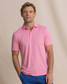 Southern Tide Men's Coastal Breeze® Heather Performance Polo in Sea Pink