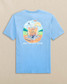 Southern Tide Men's One and Done Short Sleeve T-Shirt in Ocean Channel detail