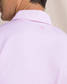 Southern Tide Men's Driver Dunes Edge Plaid Polo in Orchid Pink back view