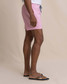 Southern Tide Men's Seersucker Stripe Maritime Swim Trunks in Island Pink