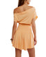 free-est by Free People Women's Scorching Hot Mini Dress in Icey Apricot