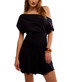 free-est by Free People Women's Scorching Hot Mini Dress in Black